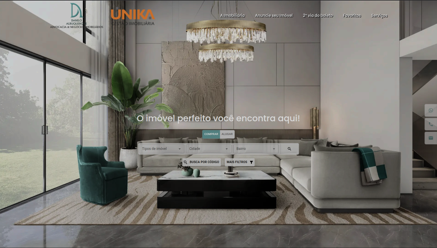 Site de Imobiliária